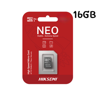16GB MICRO SD (ไมโครเอสดี) HIKSEMI NEO C1 92/10MB/s - (7Y)