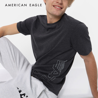 American Eagle 24/7 Good Vibes Graphic T-Shirt เสื้อยืด ผู้ชาย กราฟฟิค (NMTS 017-3113-051)