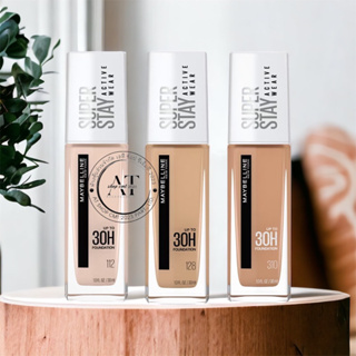 พร้อมส่ง!!!  Maybelline Super Stay 24h Foundation เมย์เบลลีน รองพื้นซุปเปอร์สเตย์  ทเวนตี้โฟร์ โคลเวอร์เรจ  ฟาวเดชัน