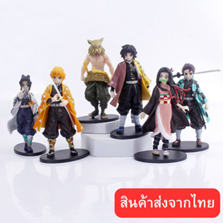 ดาบพิฆาตอสูร เตรียมส่งของ โมเดล ไยบะ ดาบพิฆาตอสูร Demon slayer ครบเซ็ต​ งานสวย โมเดล