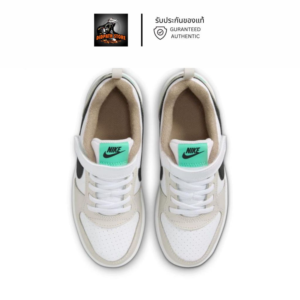 รับประกันของแท้-รองเท้าไนกี้เด็ก-nike-court-borough-low-dz2785-101