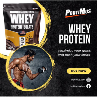 Protimus Whey Protein สูตรลีนไขมัน คุมหิว เพิ่มมวลกล้ามเนื้อ ขนาด 2.2 ...