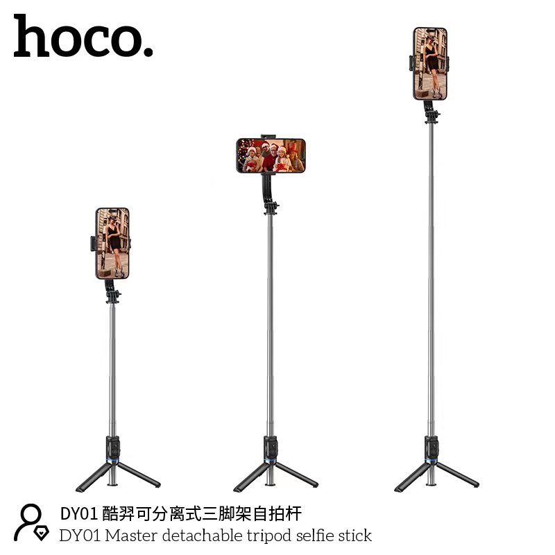 hoco-รุ่นdy01-ขาตั้งกล้องมือถือ-ขาตั้งกล้อง-ขาตั้งโทรศัพท์-ขาตั้งกล้อง-ไม้เซลฟี่-ขาตั้งมือถือ