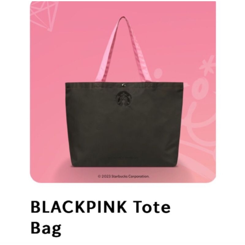 Starbucks Blackpink Tote Bag Shopee Thailand