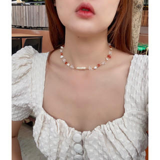 Choker - Fun : YOU - Handmade สร้อยคอแฟชั่น สร้อยคอหิน สร้อยคอไปทะเล