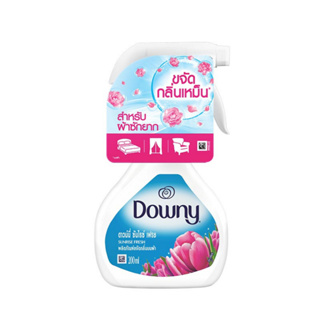 (2 กลิ่น) Downy Sunrise Fresh Spray ดาวน์นี่ ซันไรซ์ เฟรช ผลิตภัณฑ์ขจัดกลิ่นบนผ้า 200 มล.