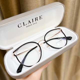 CLAIRE : รุ่น CR1 แว่นกรองแสงออกแดดเปลี่ยนสี Cara Black Pearl