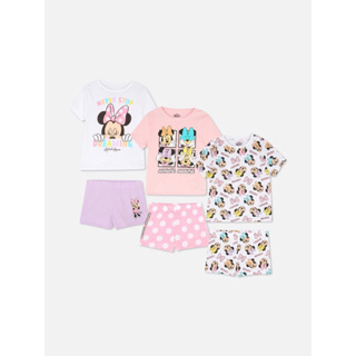 พรัอมส่ง3 set Disney’s Minnie Mouse T-Shirt And Shorts size4-5 T