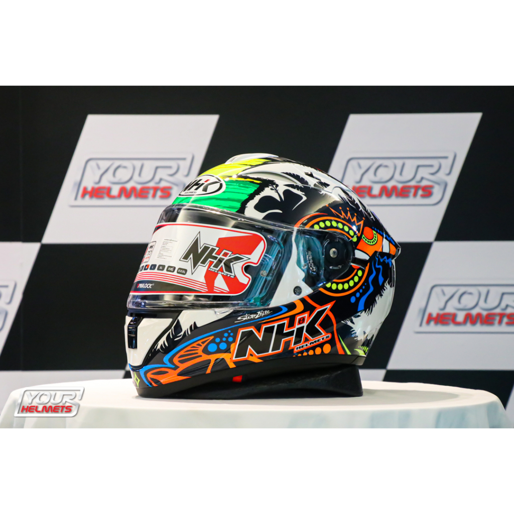 หมวกกันน็อค NHK HELMETS รุ่น GP PRIME REMY GARDNER Moto2 World Champion ...