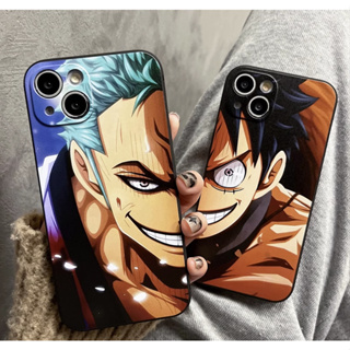 พร้อมส่งในประเทศ เคสโทรศัพท์ One Piece เคสใส สำหรับ iPhone รุ่นใหม่ล่าสุด เคสซิลิโคน สำหรับรุ่น 7-14pro max