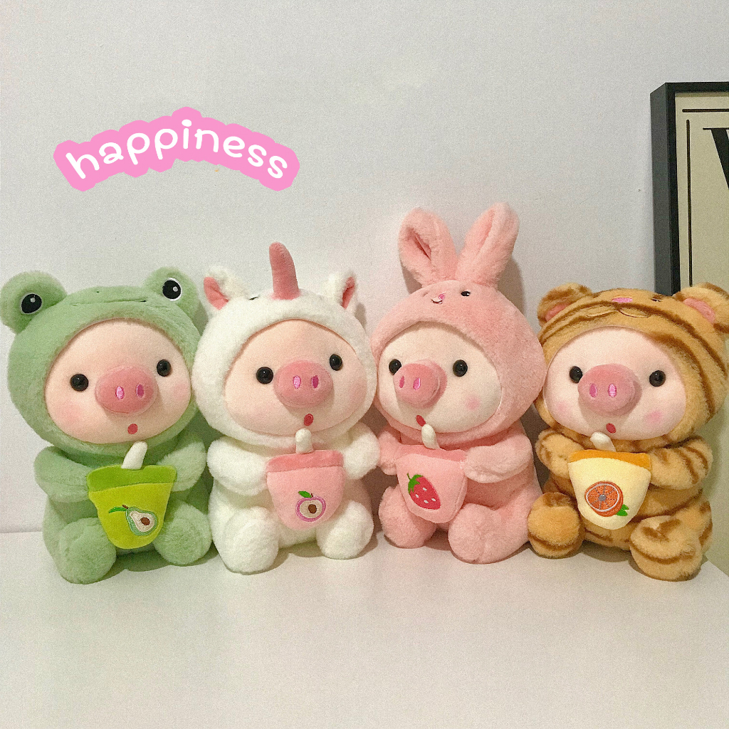 พร้อมส่ง-ตุ๊กตาหมูน้อย-คุณอู๊ดอี๊ด-ขนาด25cm-ตุ๊กตาน่ารัก-ของขวัญรับปริญญา-ของขวัญวาเลนไทน์