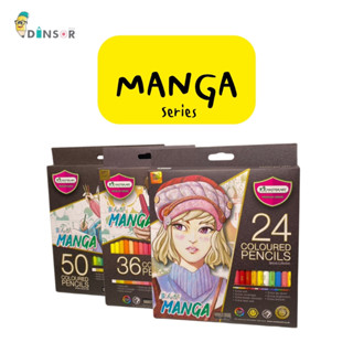 MasterArt สีไม้มาสเตอร์อาร์ต สีไม้มาสเตอร์อาร์ท  สีไม้มังงะ Manga  24 สี / 36 สี / 50 สี