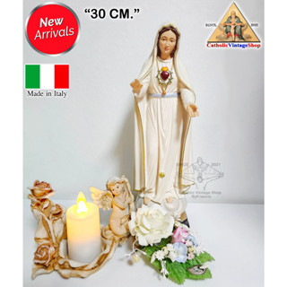 รูปปั้น พระแม่มารีย์แห่งฟาติมา แม่พระ พระแม่มารี Virgin Mary Fatima คาทอลิก คริสต์ Catholic Statue Figurine religion