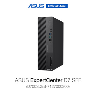 ASUS ExpertCenter D7 SFF (D700SDES-7127000300) Desktop PC, Intel Core i7-12700, RAM8GB, SSD512GB, DOS