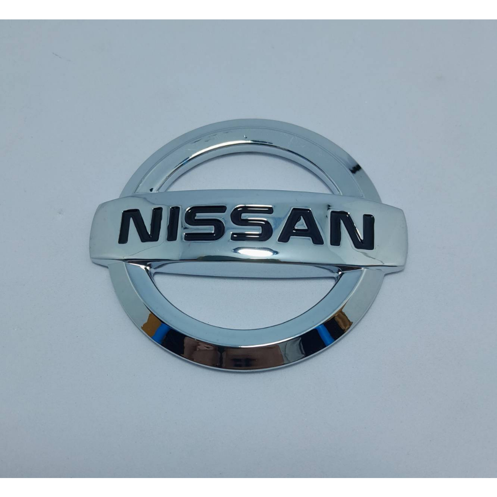 โลโก้-nissan-ถูกและดี-logo-nissan-almera-โลโก้ฝากระโปรงท้าย-ขนาด8x7ซม-นิสสัน-almera-ปี-2011-2018-สินค้ามีรับประกัน