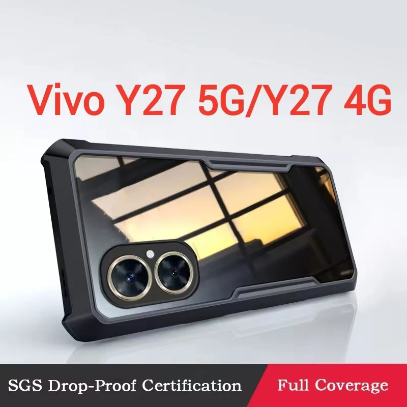 vivo-y02t-y27-5g-y27-4g-ส่งในไทย-เคสกันกระแทกขอบสีหลังใสvivo-y02a-y36-v27-5g-v27pro-5g-y02-y35-v25-5g-y02s-v25pro-5g