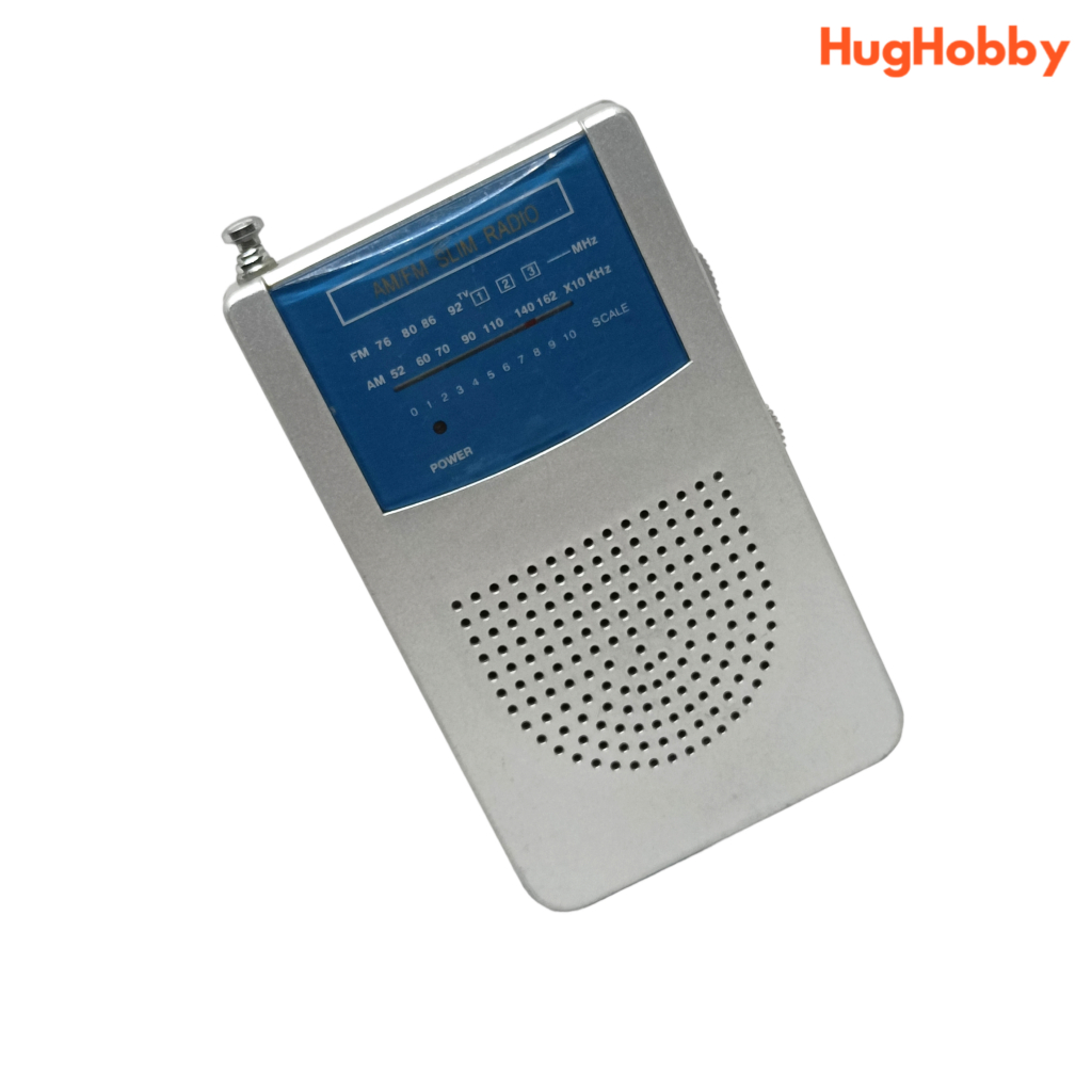 [มือ2] วิทยุพกพา ANABAS TR-300 AM/FM Slim Radio ฟังได้แต่หูฟัง ลำโพง ...