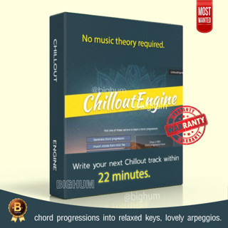 Chillout engine Feel your sound VST |win/Mac สร้างแบบอัตโนมัติ ทั้ง คอร์ดและทำนอง