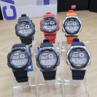 [ของแท้] Casio นาฬิกาข้อมือ รุ่น AE-1000W-1AV   AE-1000W-1BV  AE-1000W-2AV  AE-1000W-3AV  AE-1000W-4AV  AE-1000W-4BV