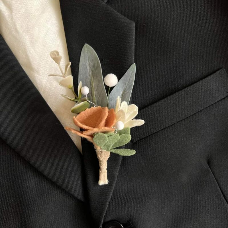 เข็มกลัดดอกไม้-รุ่น-sweet-piece-สำหรับสูท-งานมงคล-งานแต่งงาน-ปรับสีดอกไม้ได้
