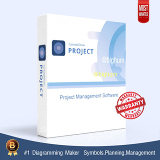 ConceptDraw PROJECT 13 | Win/Mac | Lifetime Project Management Software