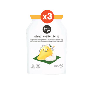 โปรโมชั่น : NEW 🥰 SUNSU ซันซุ ขนมเยลลี่ รสข้าวเหนียวมะม่วง รสชาติของหน้าร้อน