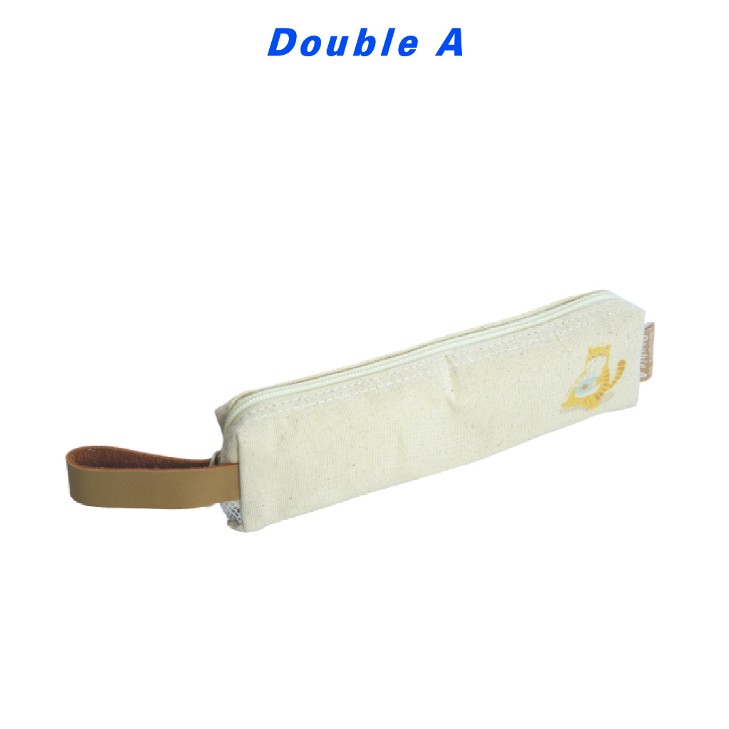 สินค้าขของแถมงดจำหน่าย-double-a-กระเป๋าดินสอ-21-3-5-6-5-cm-1-ใบ