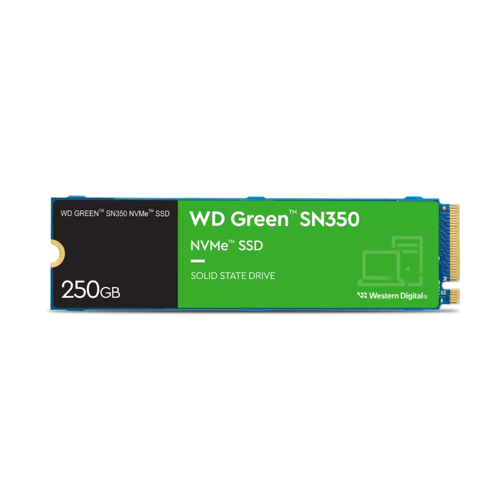 wd-ssd-green-sn350-250gb-m-2-nvme-2280-read-2400mb-s-write-900mb-s-เอสเอสดี-ของแท้-ประกันศูนย์-3ปี