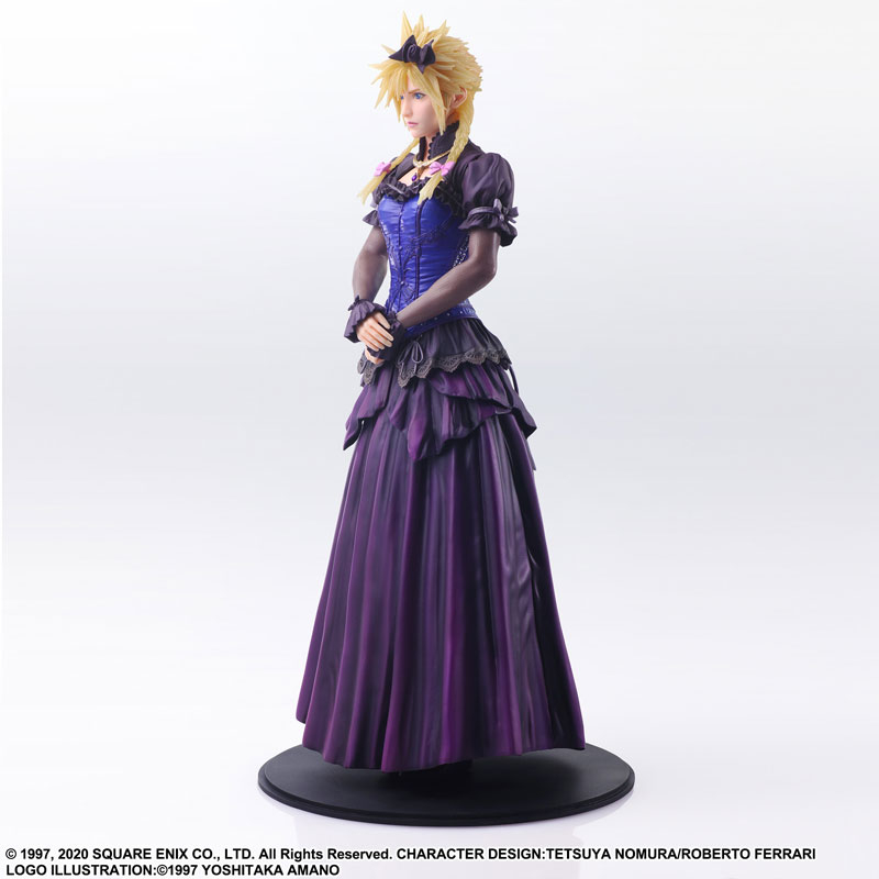 final-fantasy-vii-remake-static-arts-cloud-strife-dress-ver-ของแท้-4988601363839