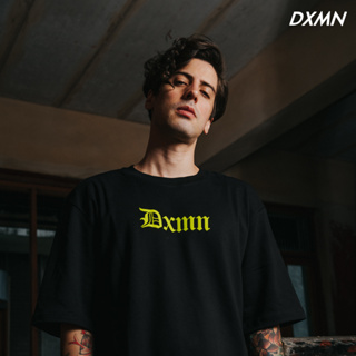 DXMN Clothing "Old English" Reflex Neon Oversize Tee