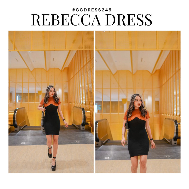 rebecca-dress-พร้อมส่ง