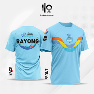 เสื้อที่ระลึกงานซีนิคฮาล์ฟมาราธอนระยอง 2023 (BLUE)