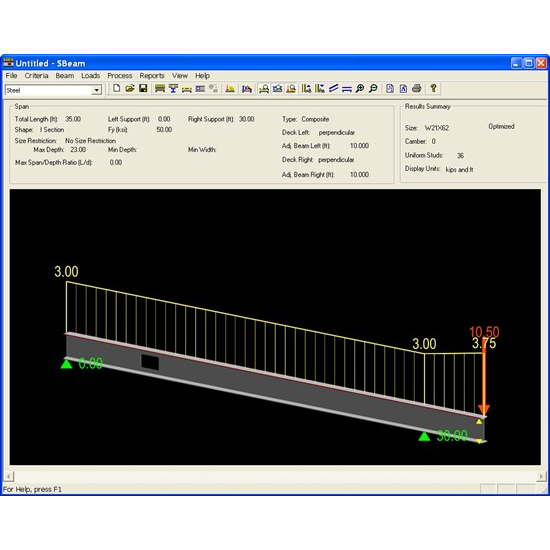 ram-sbeam-connect-edition-v7-windows-โปรแกรม-วิเคราะห์และออกแบบคานเดียวและคานต่อเนื่อง