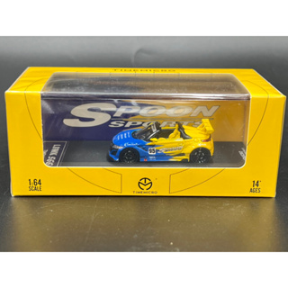 Time​ Micro​ 1:64 Honda S660 Spoon LBWK Spoon High tail wing