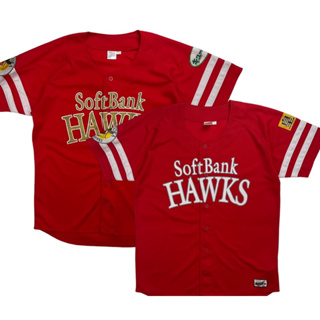 เสื้อเบสบอล SoftBankHAWKS  Size 130-S-L