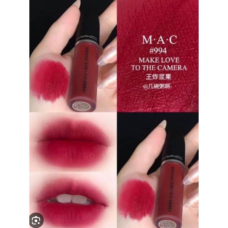 mac-powder-kiss-liquid-lipcolor-แมคพาวเดอร์คิสขนาดปกติ-ของแท้-ป้ายไทย-ส่งฟรี-มีปลายทาง