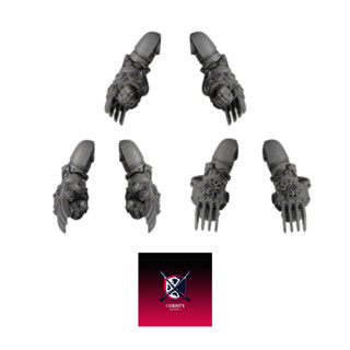 Grimdark scifi miniatures parts Power Claws Series 02