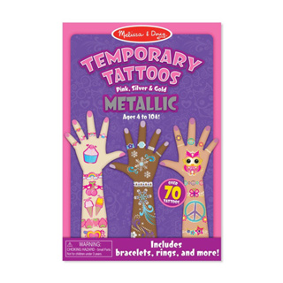 แทททูเด็กชุดเครื่องประดับแวววาว  Melissa &amp; Doug Temporary Kids Tattoo sticker