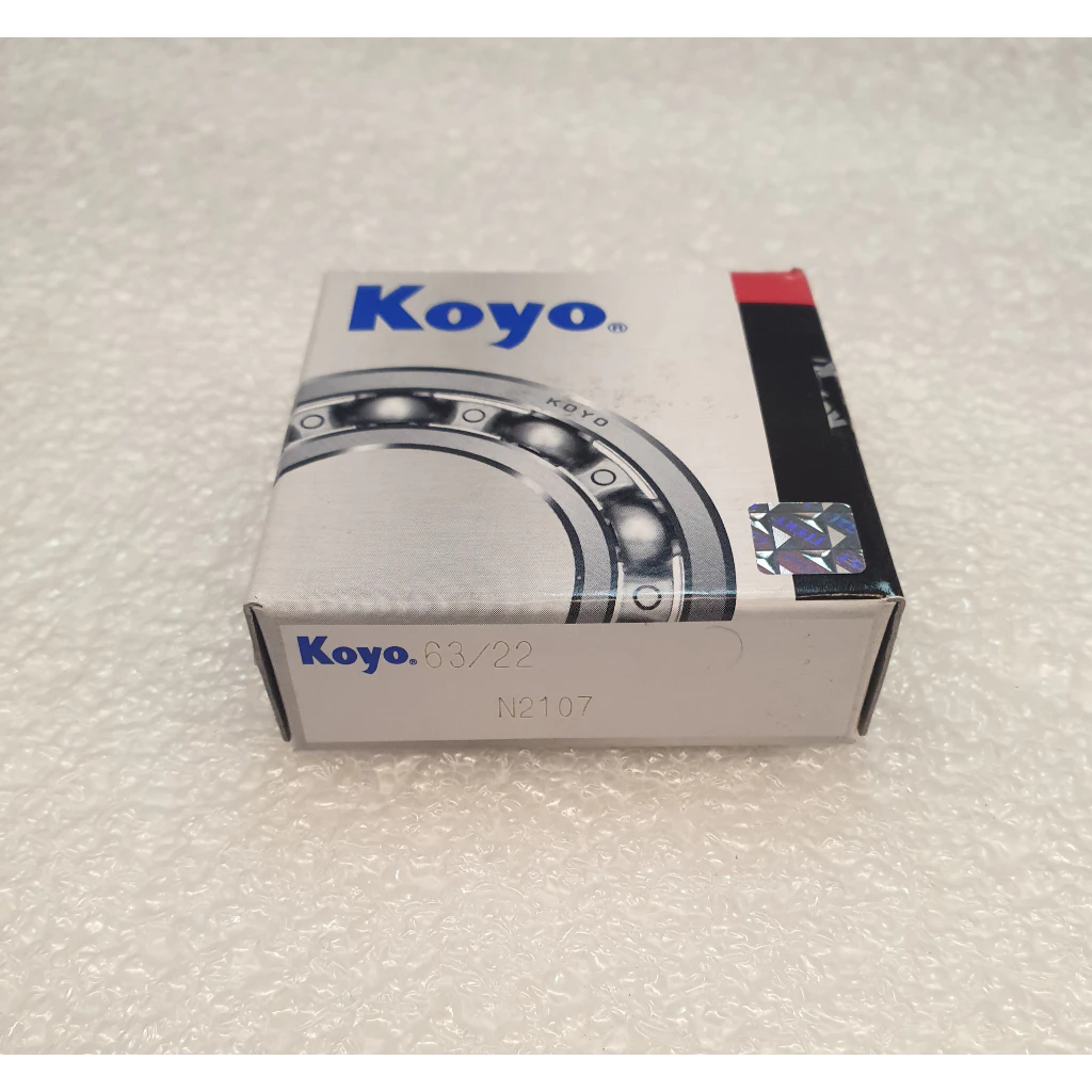 KOYO,BEARING KOYO,ตลัลูกปืนข้อเหวี่ยงเวฟ110ไอ,ลูกปืนข้อเหวี่ยงเวฟ125,63/22,ราคาลูกปืน63/22,ราคาลูกข้อเหวี่ยงเวฟ รูปที่ 3