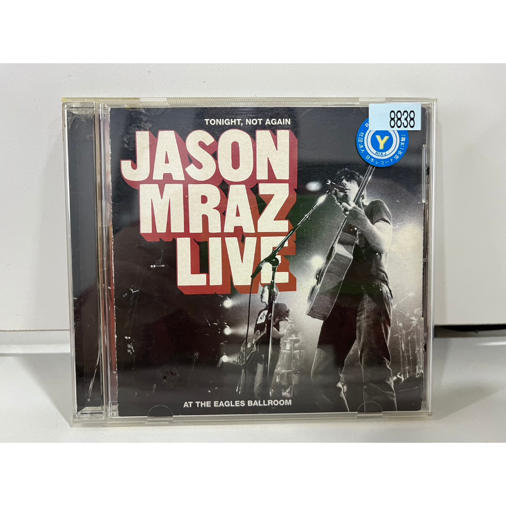 1-cd-music-ซีดีเพลงสากล-tonight-not-again-jason-mraz-live-at-the-eagles-ballroom-b5f10