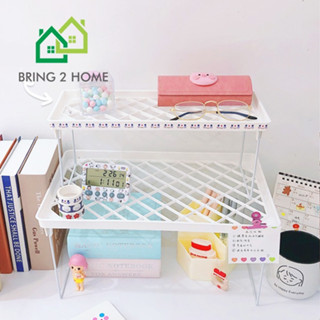 ภาพหน้าปกสินค้าBring2Home พร้อมส่ง!! ชั้นวางของแบบพับเก็บได้ ชั้นวางของอเนกประสงค์วางซ้อนกันได้ มีให้เลือก 2 ขนาด ที่เกี่ยวข้อง