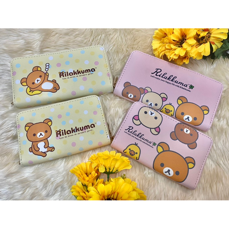 กระเป๋าธนบัตร-ลายริลัคคูมะ-rilakkuma