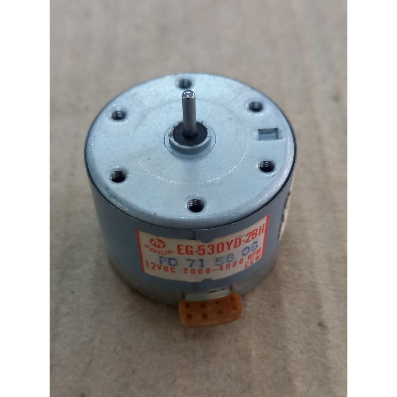 มอเตอร์-เครื่องเทป-dc12v4สายหมุนซ้าย-ccw-เทป