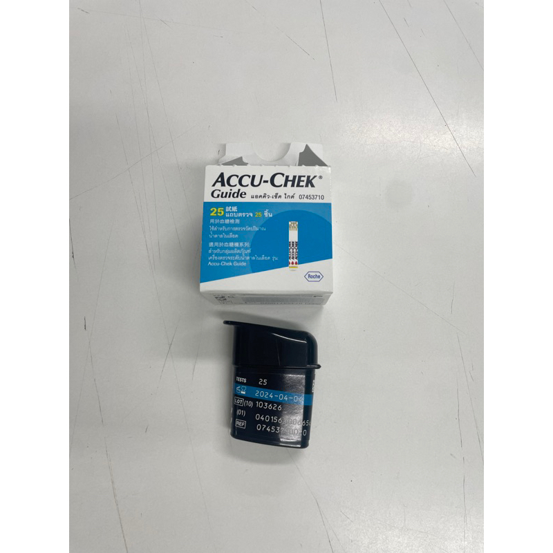accucheck guide strip 25 ชิ้น | Shopee Thailand
