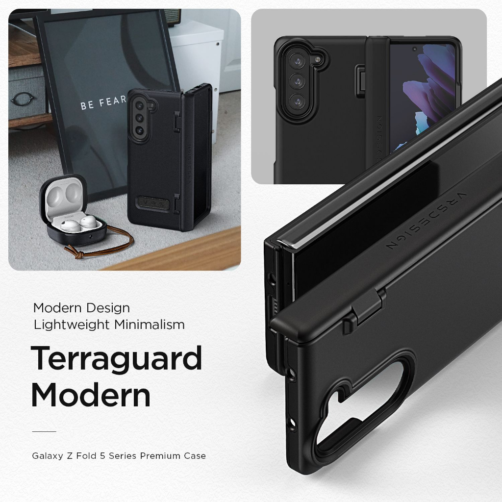 vrs-terra-guard-modern-เคสสำหรับ-samsung-galaxy-z-fold-5-จำหน่ายเฉพาะตัวเคส