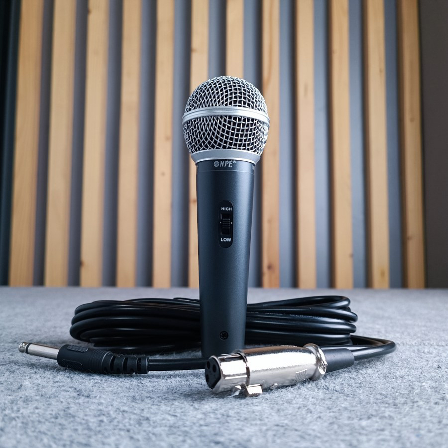 ไมโครโฟนสาย NPE DM-950 LH มาพร้อมสาย Microphone ยาว 4.5 ม. ไมค์สายมี ...