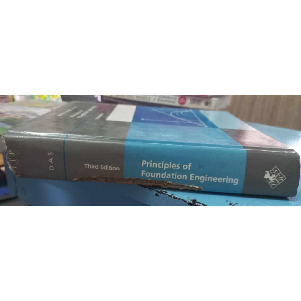 principles-of-foundation-engineering-หนังสือมือสองสภาพพอใช้