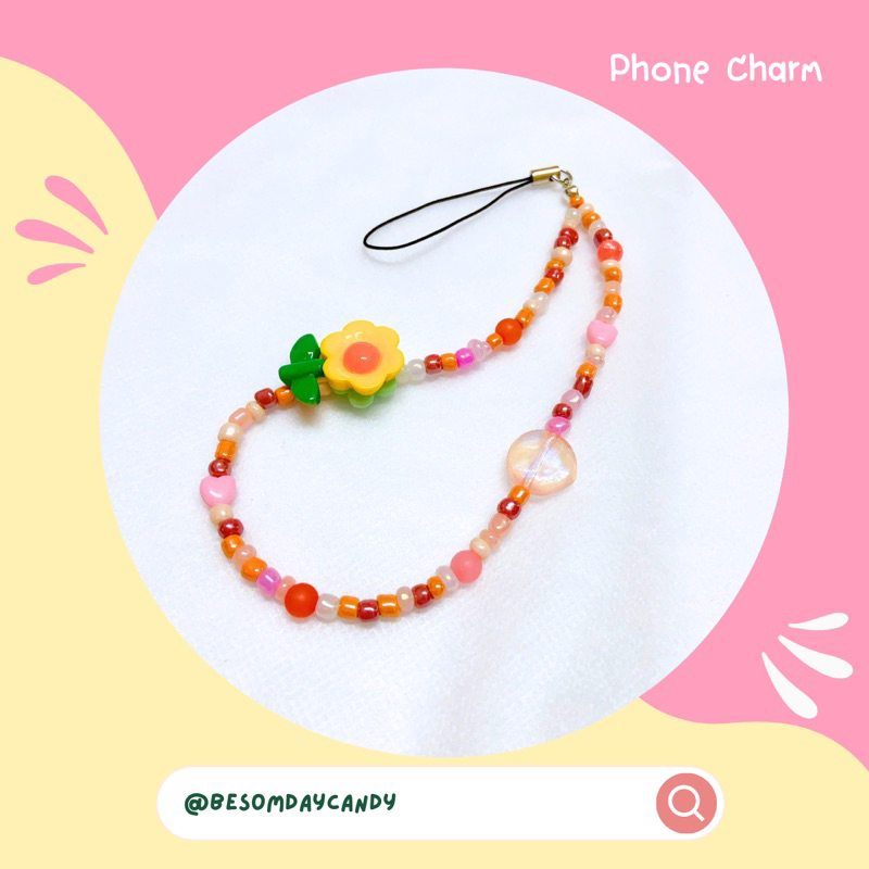 phone-charm-สายห้อยโทรศัพท์มือถือ-แฮนด์เมด