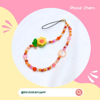 Phone Charm  สายห้อยโทรศัพท์มือถือ(แฮนด์เมด)