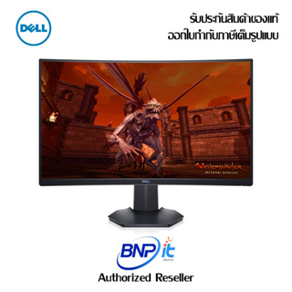 Dell Curved Gaming Monitor – S2721HGF Size 27 Inch FHD VA Panel 144 Hz Warranty 3 Years (เดลล์ เกมมิ่ง มอนิเตอร์ )